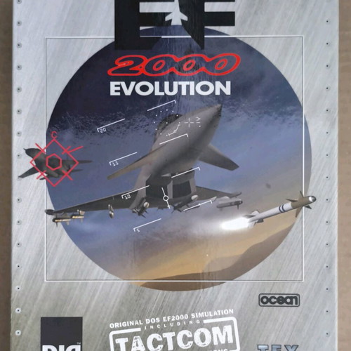 EF 2000 Evolution (+ Tactcom) PC CD-ROM like new