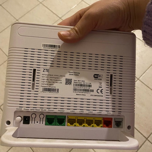 ZTE Router new
