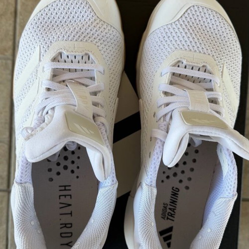 Adidas Dropset 3 athletic shoes new, size 41 1/3, white