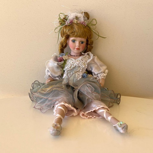 Doll used, 40cm height