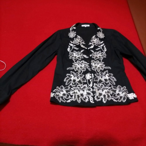 Naracamicie shirt No 2 black like new with beads