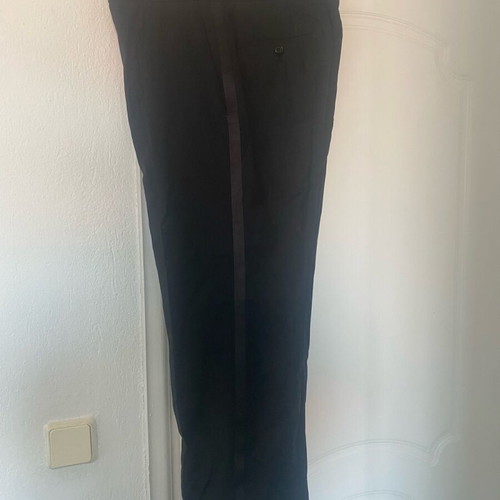 Men's black suit pants like new, size 48