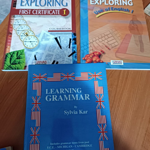 Exploring First Certificate 1 unused blank volumes