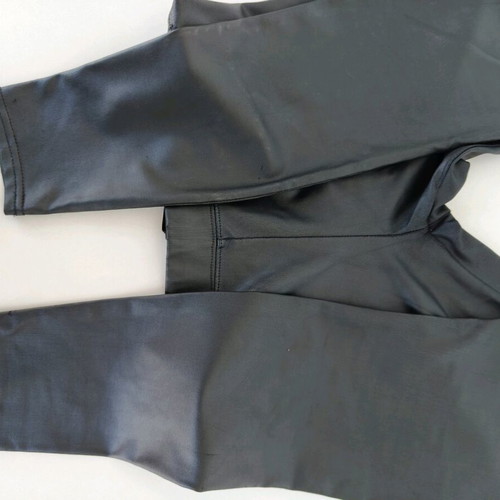 Leather leggings used, size M with minor wear
