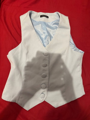 Trendyol women's vest size 38 light blue like new