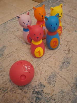 Ludi Baby Bowling "Cat" μεταχειρισμένο για 10+ μηνών