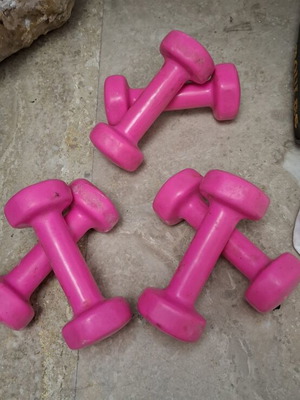 Βαράκια 1kg μεταχειρισμένα, σετ έξι