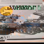 Leopard 1:48 tank model kit with motor, new