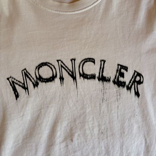 Moncler t-shirt size L, white