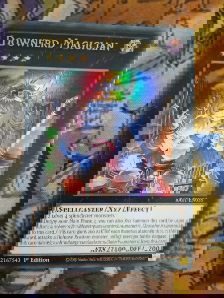 Downerd Magician (Ultra Rare, Yugioh)