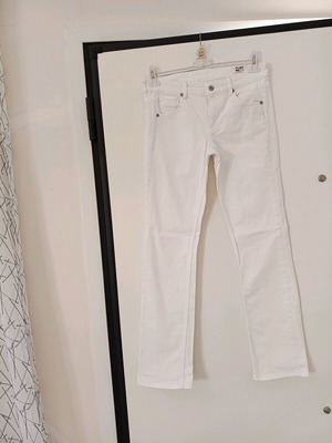 Mexx Flirt Slim Straight women's white denim pants like new