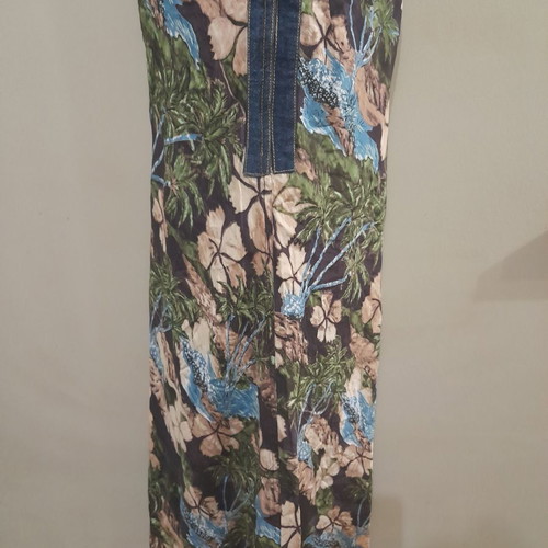 Custo Barcelona Silk Set Medium Like New Embroidered With Sequins