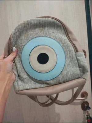 Backpack beige women's, like new