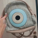 Backpack beige women's, like new