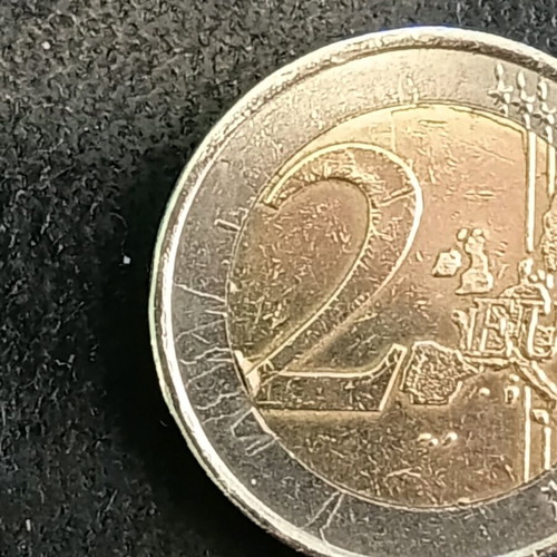 2€ Coin Greece 2002 "S" like new with multiple errors