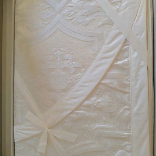Desireè bridal set new, cotton with satin and passementerie