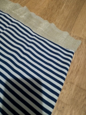 Marella Sport Skirt like new, blue with beige and gold, size S/M
