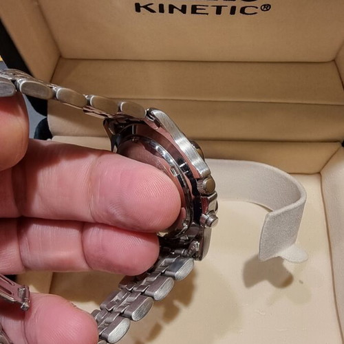 Seiko Kinetic watch new old stock