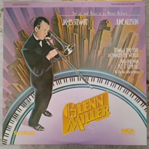 The Glenn Miller Story LaserDisc like new