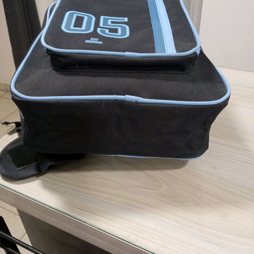 Crossbody bag new blue durable material for cyclists