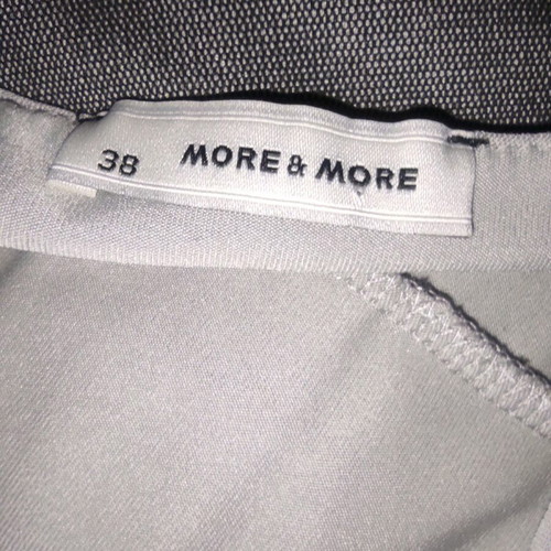 More&More 90s style dress like new, size 38/M, black and grey