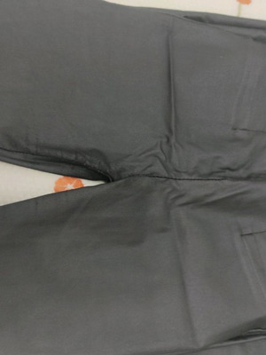 Leather pants small black high waist
