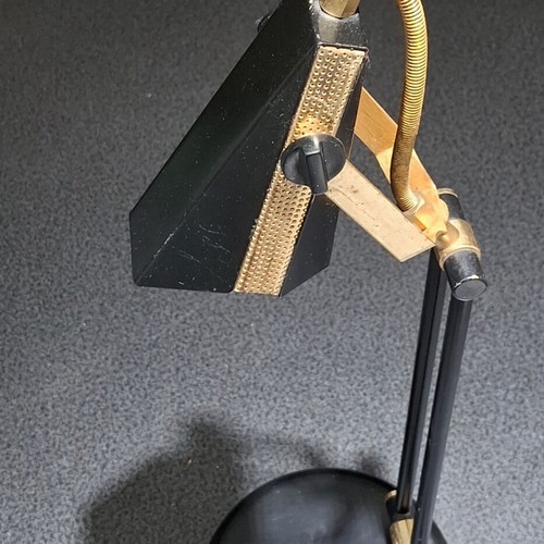 Vintage Sölken Leuchten table lamp used, mid-century modern design