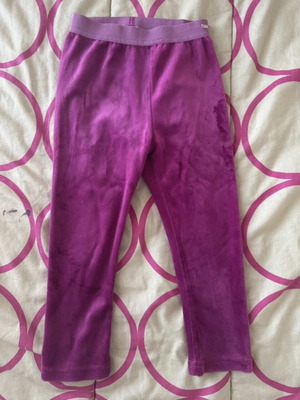 Mayoral velour leggings like new, 2 years, purple, 92 cm