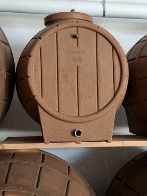 Barrel new 80lt with tap for wine or other use