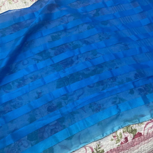 Pareo used, short, blue, size S/M