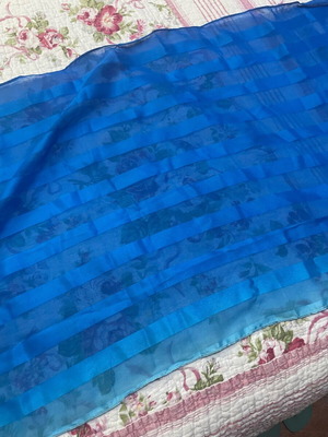 Pareo used, short, blue, size S/M