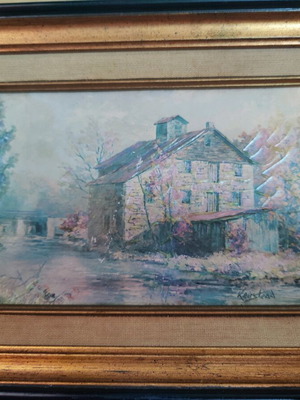 James Keirstead art prints used, pack of two