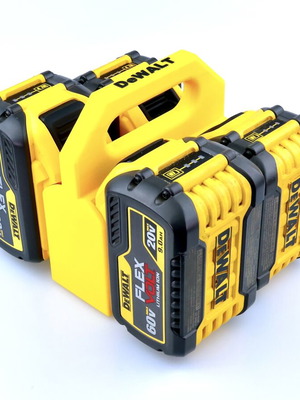 Dewalt battery carrying case for 4 pieces, new
