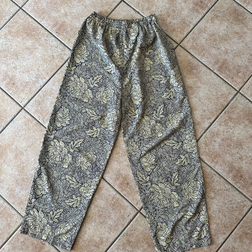 Zara wide pants with floral print like new