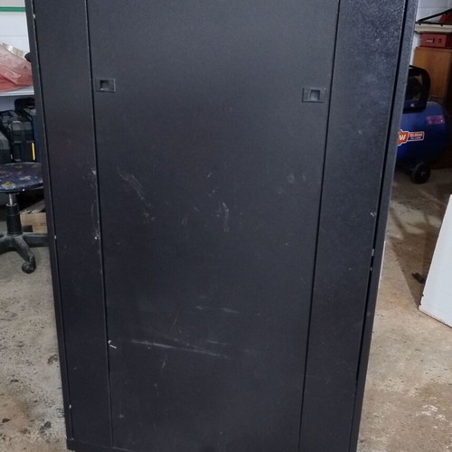 Rack cabinet 19" 27U metal with wheels, 600x800x1400mm
