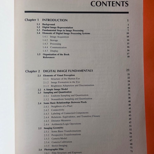 Digital Image Processing book like new, English