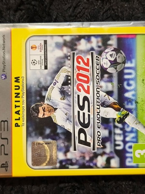 PES 2012 PlayStation 3 like new