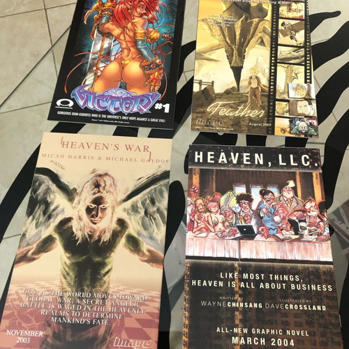Legacy set of 4 comics new, issues 1-4