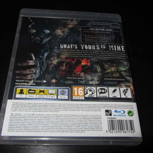 Thief Sony PS3 παιχνίδι