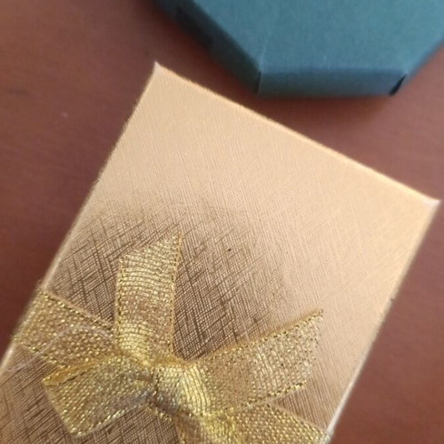 Jewelry boxes used, set of 5 with Swarovski and security clips