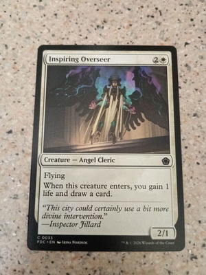 Magic: The Gathering Inspiring Overseer κάρτα πλάσμα