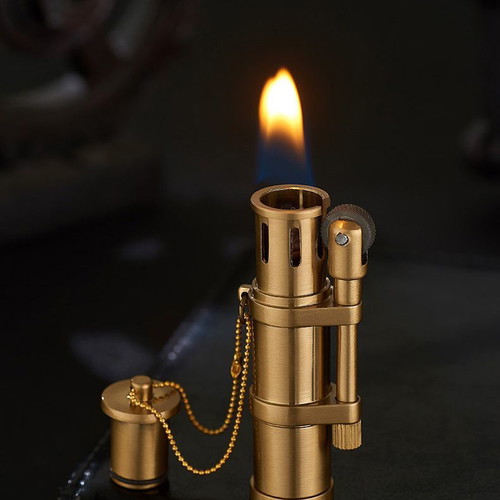 Windproof kerosene oil lighter metal new