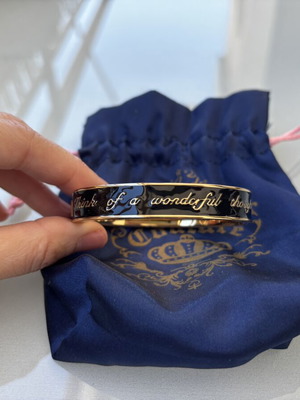 Disney Peter Pan Bracelet new, black and gold