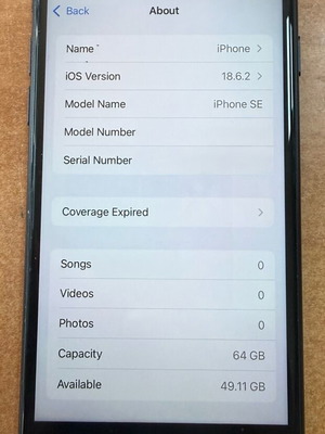 iPhone SE 2nd като нов, 64GB черен