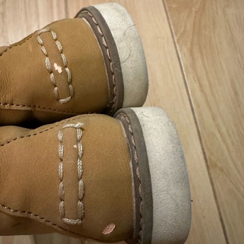 H&M kids boots used, size 28, tan color
