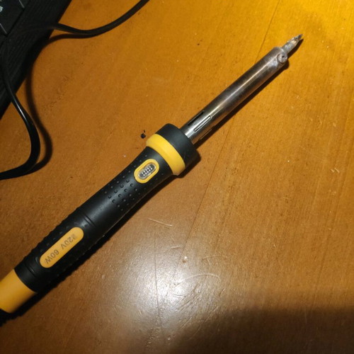 Soldering iron used in good condition