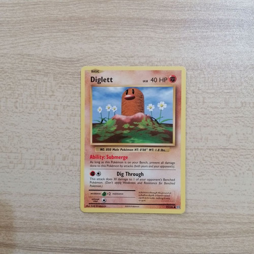 Pokémon Diglett Evolutions 2016 card new