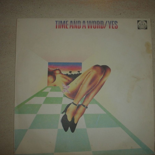 Yes Time And A Word vinyl record used, rock