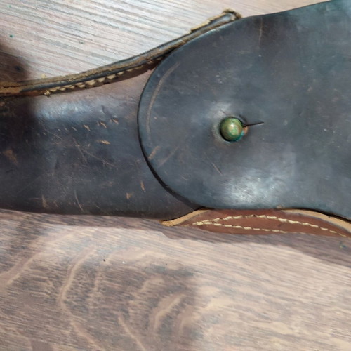 Leather holster used, old