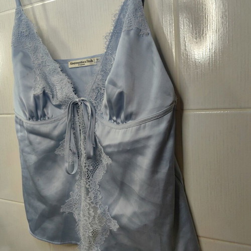Abercrombie & Fitch women's sleepwear top like new, size M, pastel blue